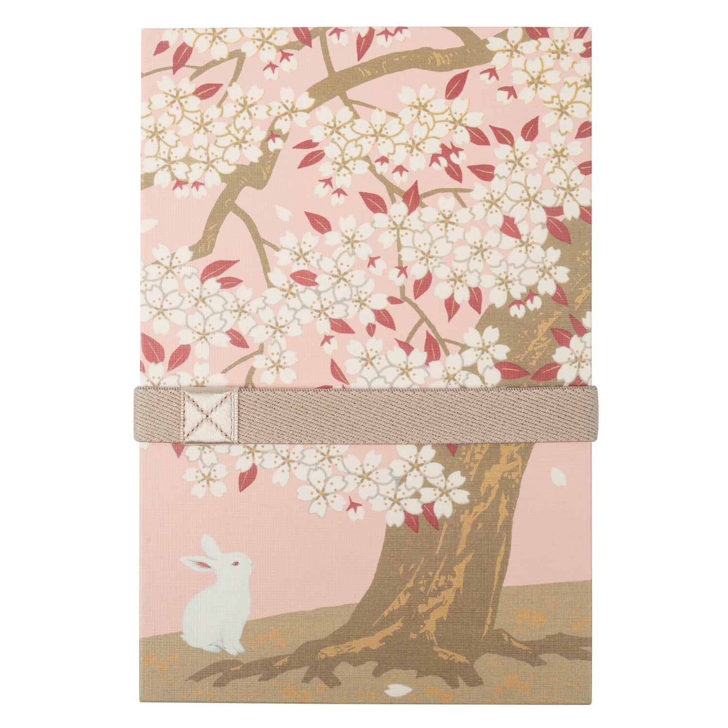 Rabbit and Cherry Blossom Japanese Stamp Book The Japanese Shop