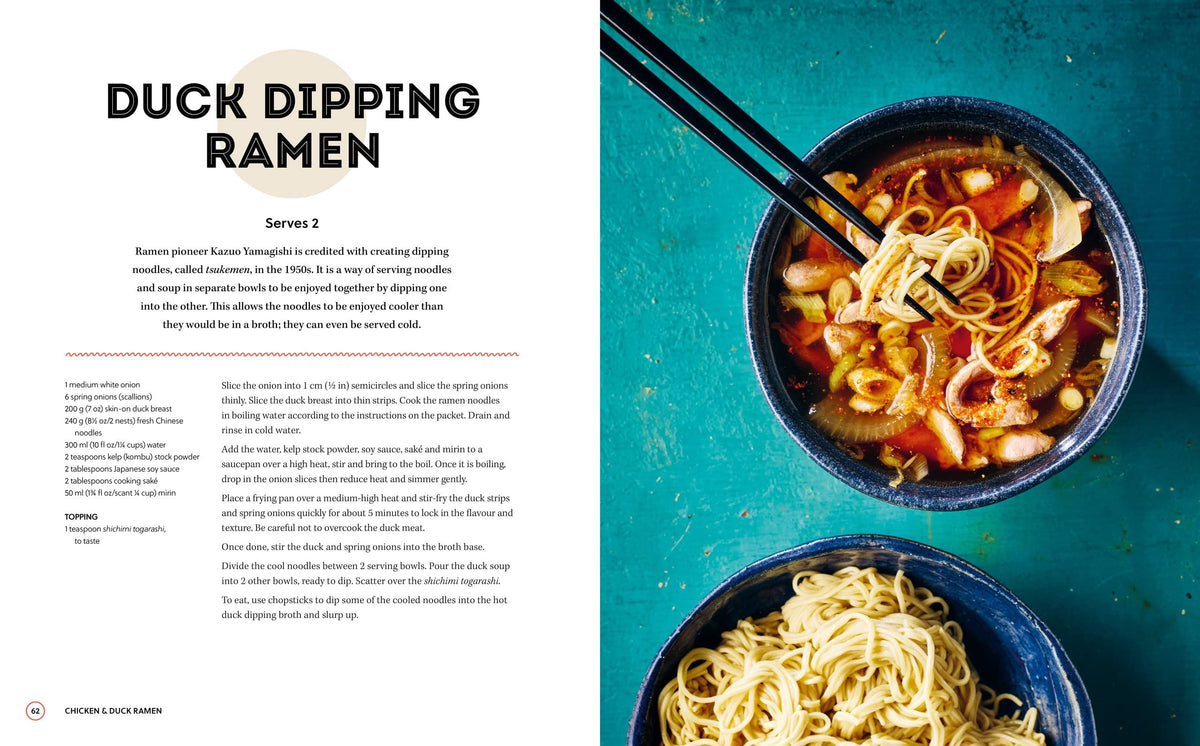 Ramen 80 Easy Noodle Bowls and Broths Book inside text 2