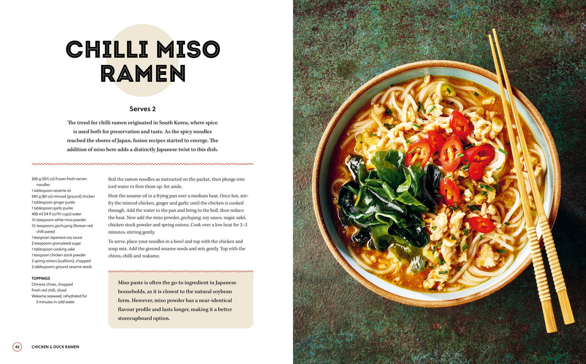 Ramen 80 Easy Noodle Bowls and Broths Book inside text 3