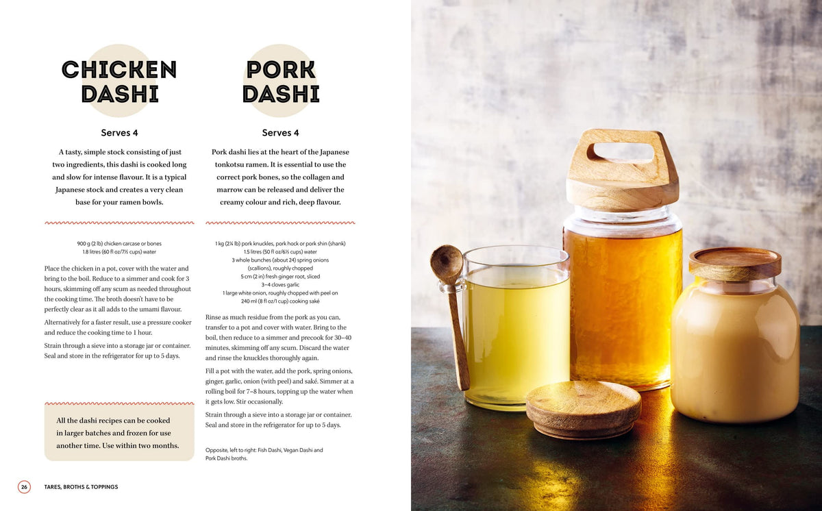 Ramen 80 Easy Noodle Bowls and Broths Book inside text 4