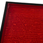 Red and Black Wood Effect Japanese Lacquer Tray detail