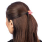 Red Cherry Blossom Japanese Hair Bobble model side