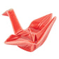 Red Crane Japanese Chopstick Rest side