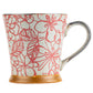 Red Flower Garden Japanese Mug side