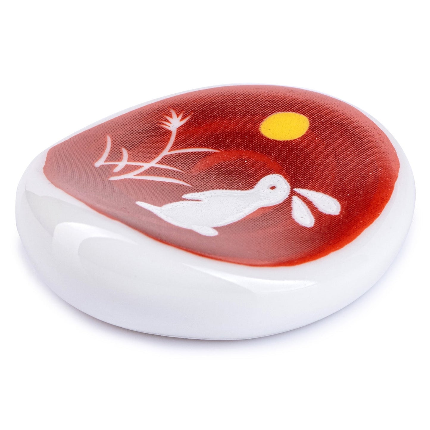 Red Rabbit Japanese Chopstick Rest