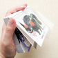 Robin Black Cat Small Japanese Memo Pad side