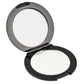 Round Musashino Lacquer Japanese Compact Mirror inside