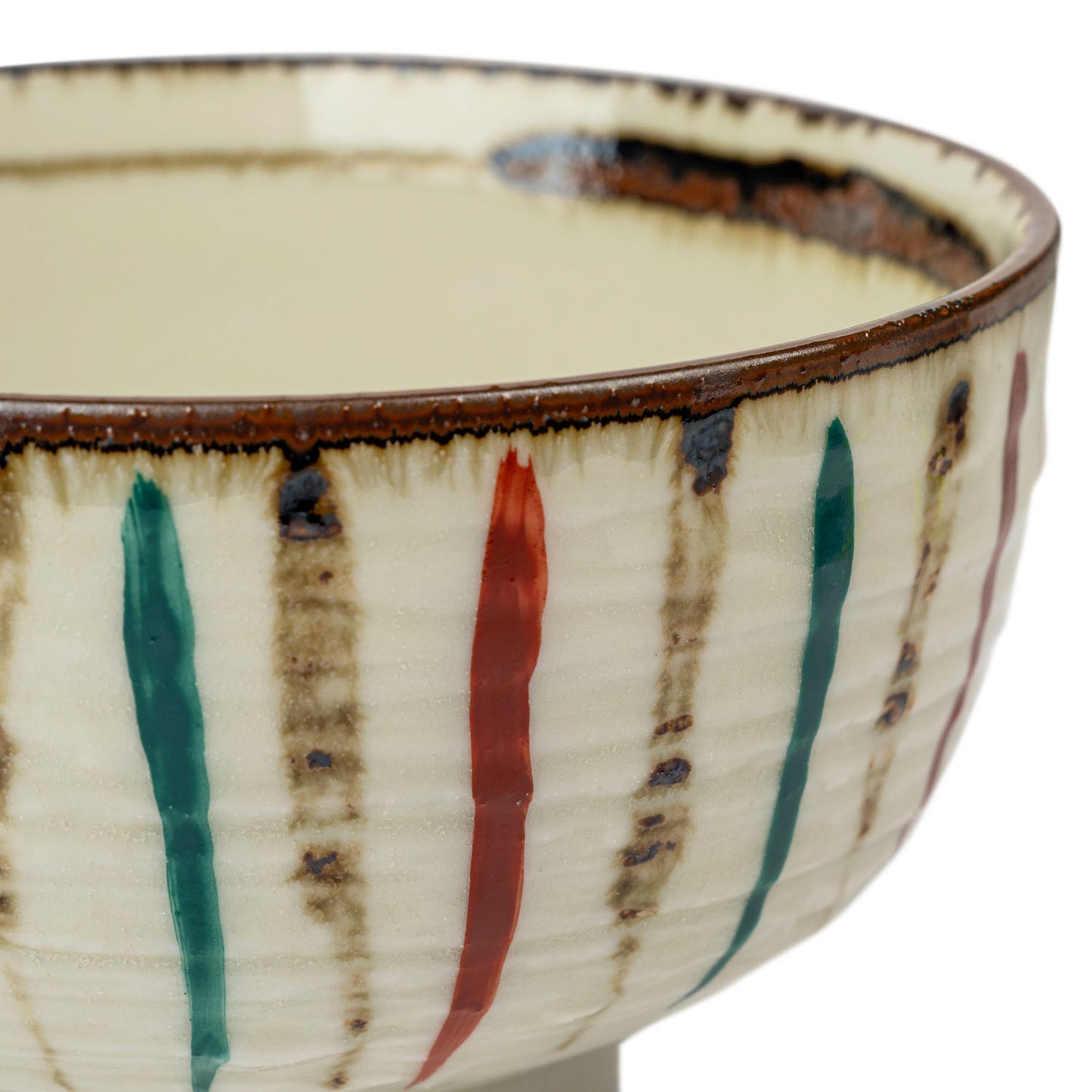 Sabi Tokusa Small Japanese Bowl detail