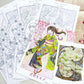 Sakura Chan Japanese Manga Kimono Colouring Pack set