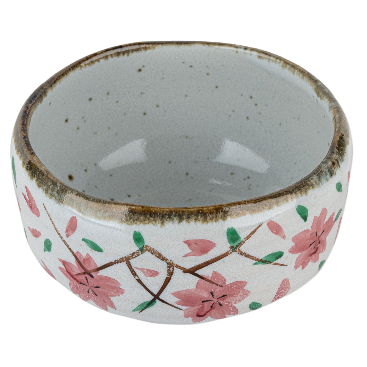 Sakura Fubuki Premium Japanese Matcha Tea Cup open