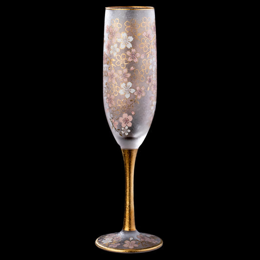 Sakura Premium Japanese Champagne Flute