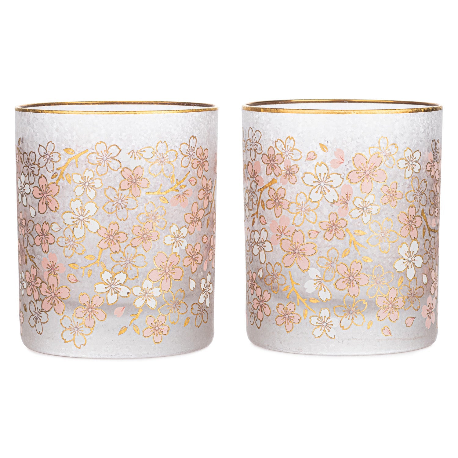 Sakura Set 2 Premium Japanese Glass Tumblers