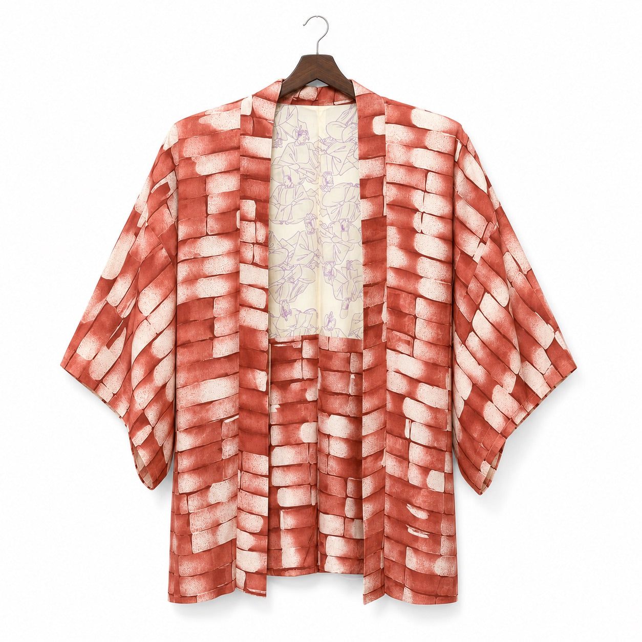 Sango Vintage Japanese Haori Jacket open
