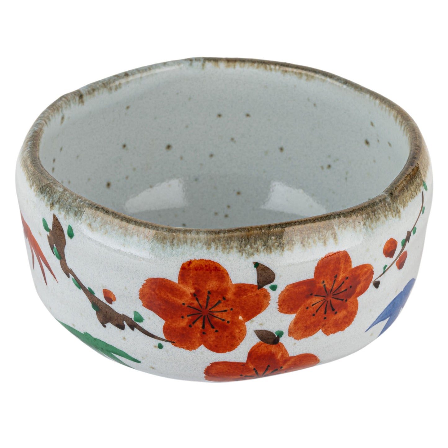 Sazanka Premium Japanese Matcha Tea Cup open