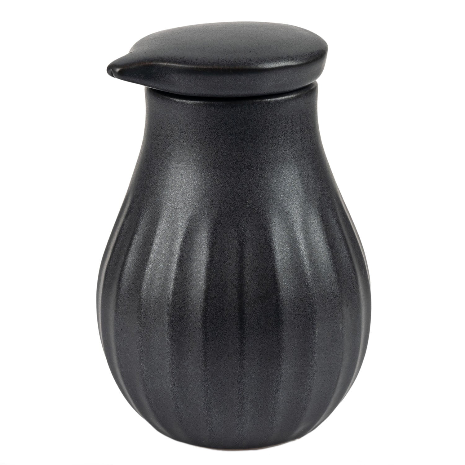 Screw Top Grey Japanese Soy Sauce Pot