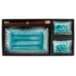 Sea Blue Crackleglaze Japanese Sushi Gift Set in the gift box