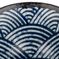 Seikaiha Ceramic Japanese Rice Bowl