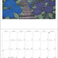Serenity Kazuyuki Ohtsu 2027 Japanese Calendar example page 2