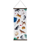 Shiba Inu Japanese Wall Hanging Set