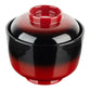 Shinobi Japanese Lacquer Soup Bowl and Lid