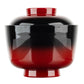 Shinobi Japanese Lacquer Soup Bowl and Lid side