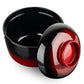 Shinobi Japanese Lacquer Soup Bowl and Lid top