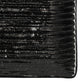 Shinogi Black Ribbed Japanese Ceramic Dish detail