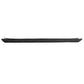 Shinogi Black Ribbed Japanese Ceramic Oblong Plate side