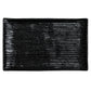 Shinogi Black Ribbed Japanese Ceramic Plate top