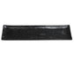 Shinogi Black Ribbed Japanese Sushi Plate