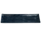 Shinogi Blue Ribbed Japanese Sushi Plate top