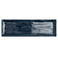 Shinogi Blue Ribbed Japanese Sushi Plate
