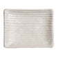 Shinogi White Ribbed Japanese Ceramic Dish top