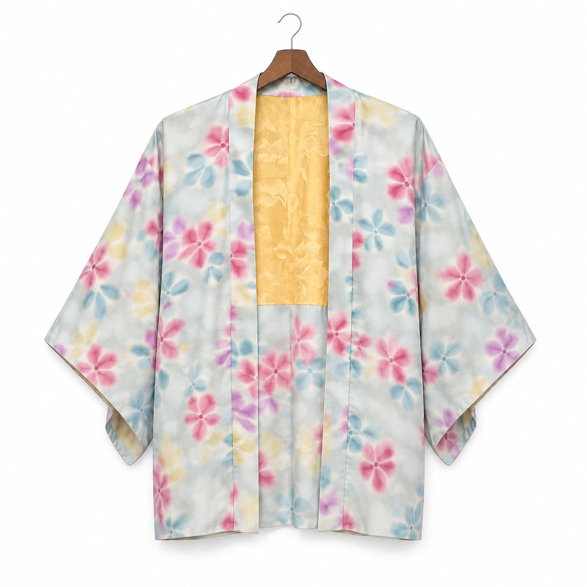 Shunsai Vintage Japanese Haori Jacket open