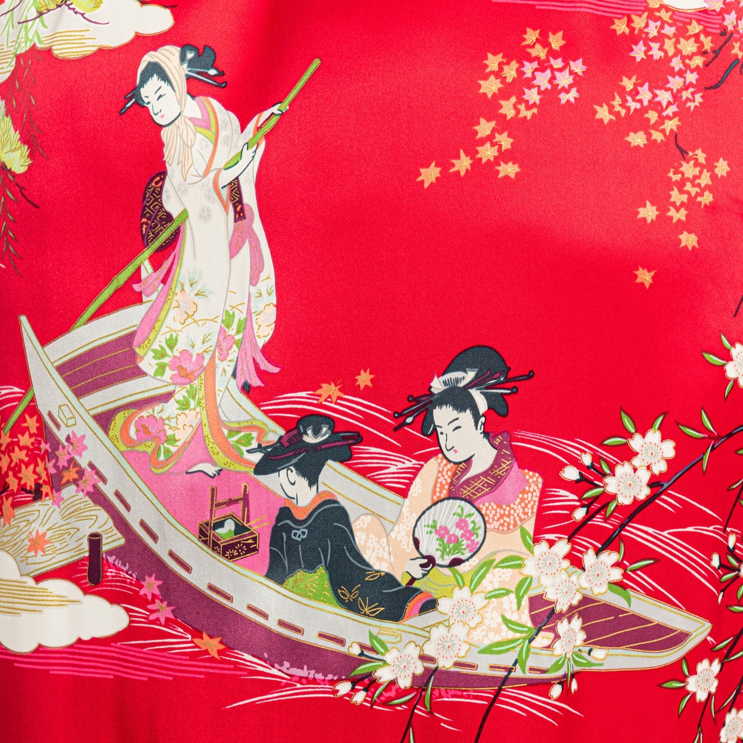 japanese print satin dress Mercatoo Girls Silky Satin Kimono Robe Japanese Traditional Dress Spa Robe Long Kimono Sleeve Straight Floral Dress