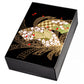 Small Fan Japanese Lacquer Jewellery Box