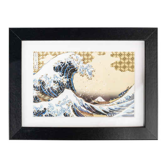 Small Great Wave Framed Japanese Picture top