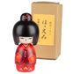 Smile Girl Red Japanese Kokeshi Doll and gift box