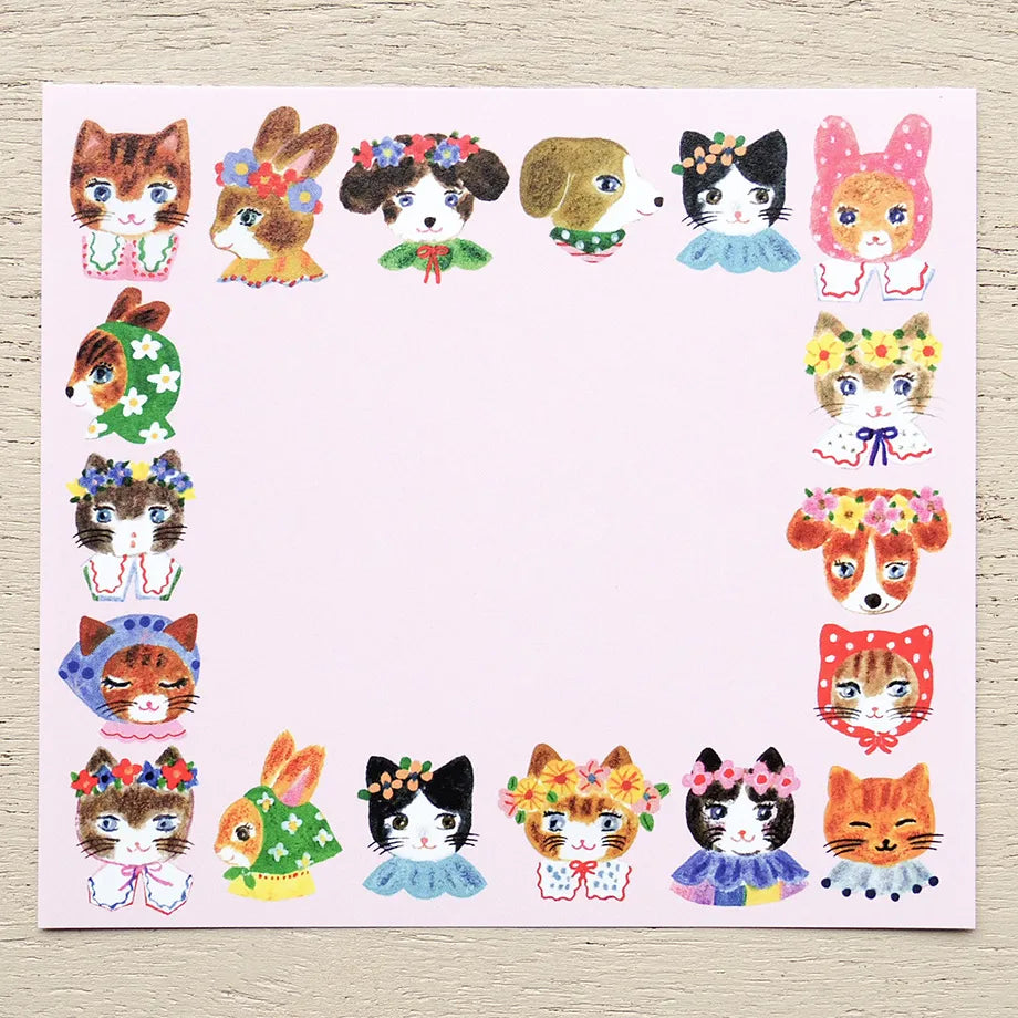 Smile Small Japanese Memo Pad example 1