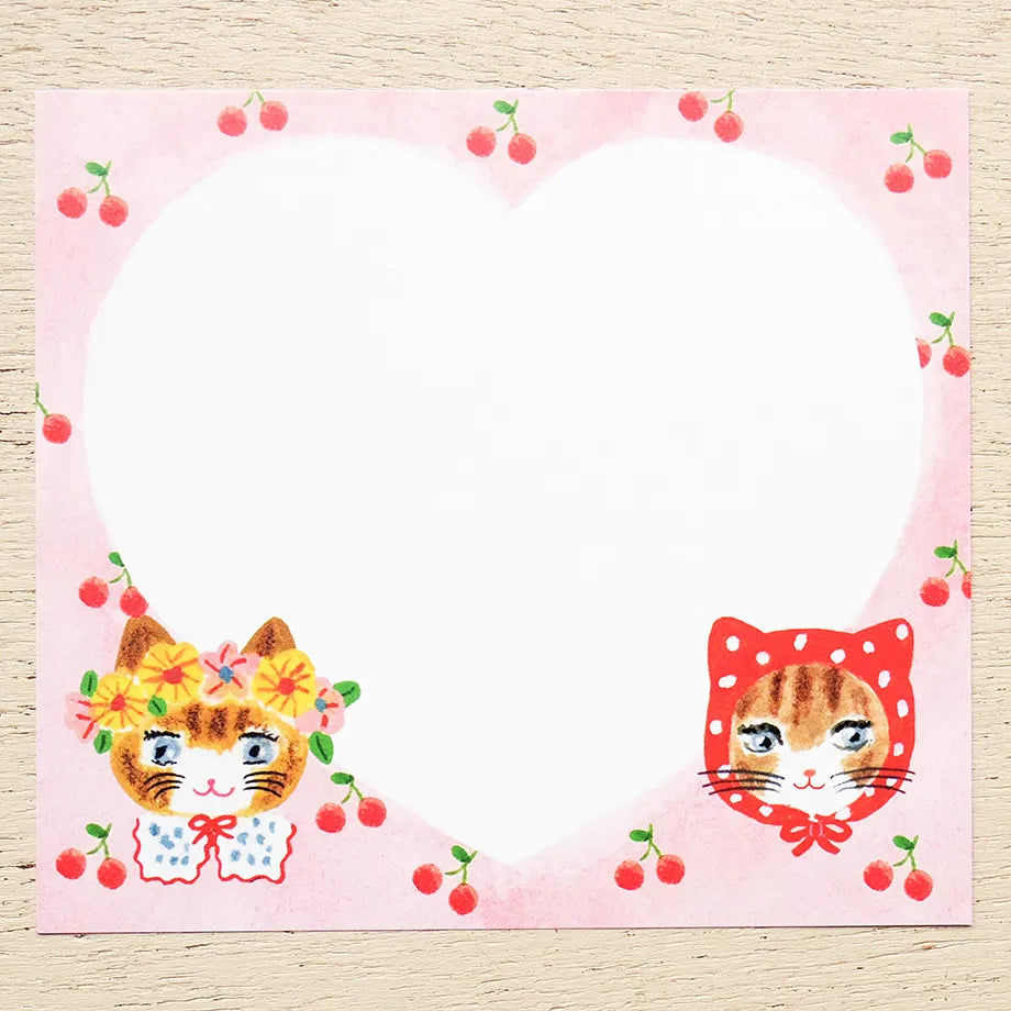 Smile Small Japanese Memo Pad example 2