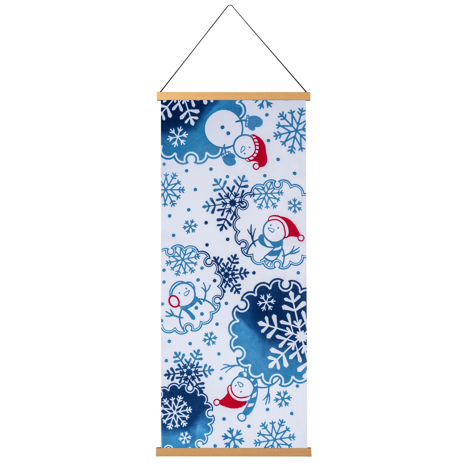 Snowmen and Snowflakes Japanese Tapestry Set