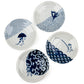 Someneko Cat Japanese Plate Gift Set top