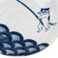 Someneko Cat Japanese Small Plate Gift Set detail fishing 
