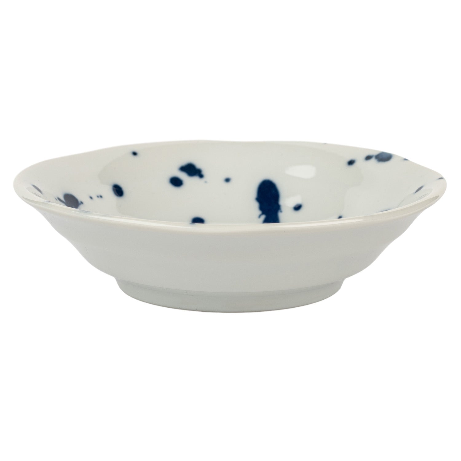 Someneko Cat with Brush Japanese Small Bowl