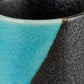 Sora Blue and Grey Japanese Sake Cup detail