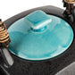 Sora Blue and Grey Japanese Tea Pot lid 