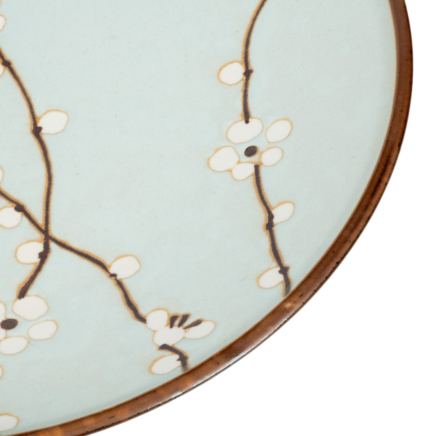 Soushun Cherry Blossom Japanese Dinner Plate and Dish Set detail