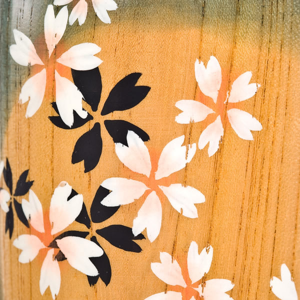 Spring Moon Extra Large Kokeshi Doll detail