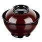 Tamari Japanese Lacquer Rice Bowl and Lid