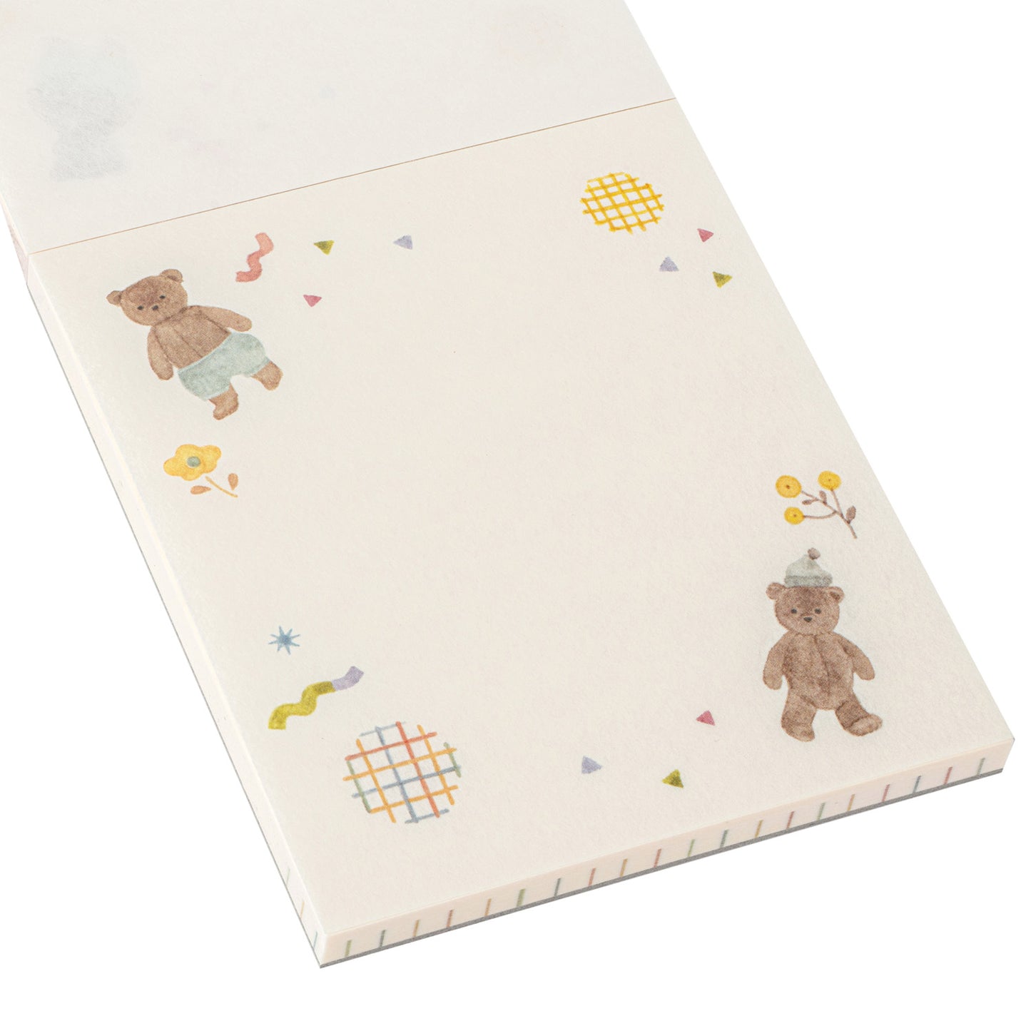 Teddy Bear Japanese Memo Pad design 1